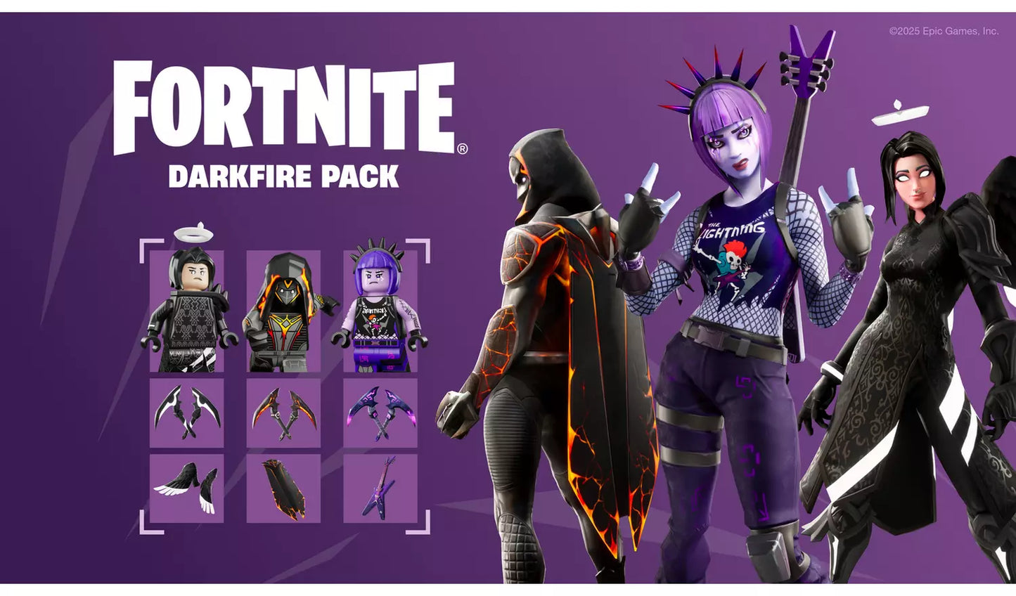 Fortnite: Darkfire & Ice Bundle – Xbox One & Xbox Series X | In-Game Content | 12+ (New) Xbox