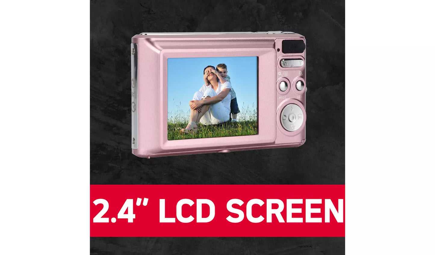 Agfa DC5500 Digital Camera – Pink Compact 24MP Point & Shoot (New) AGFA