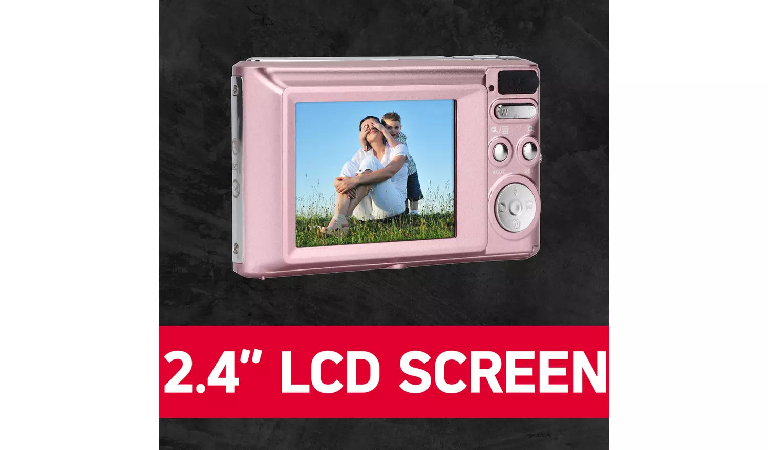 Agfa DC5500 Digital Camera – Pink Compact 24MP Point & Shoot (New) AGFA