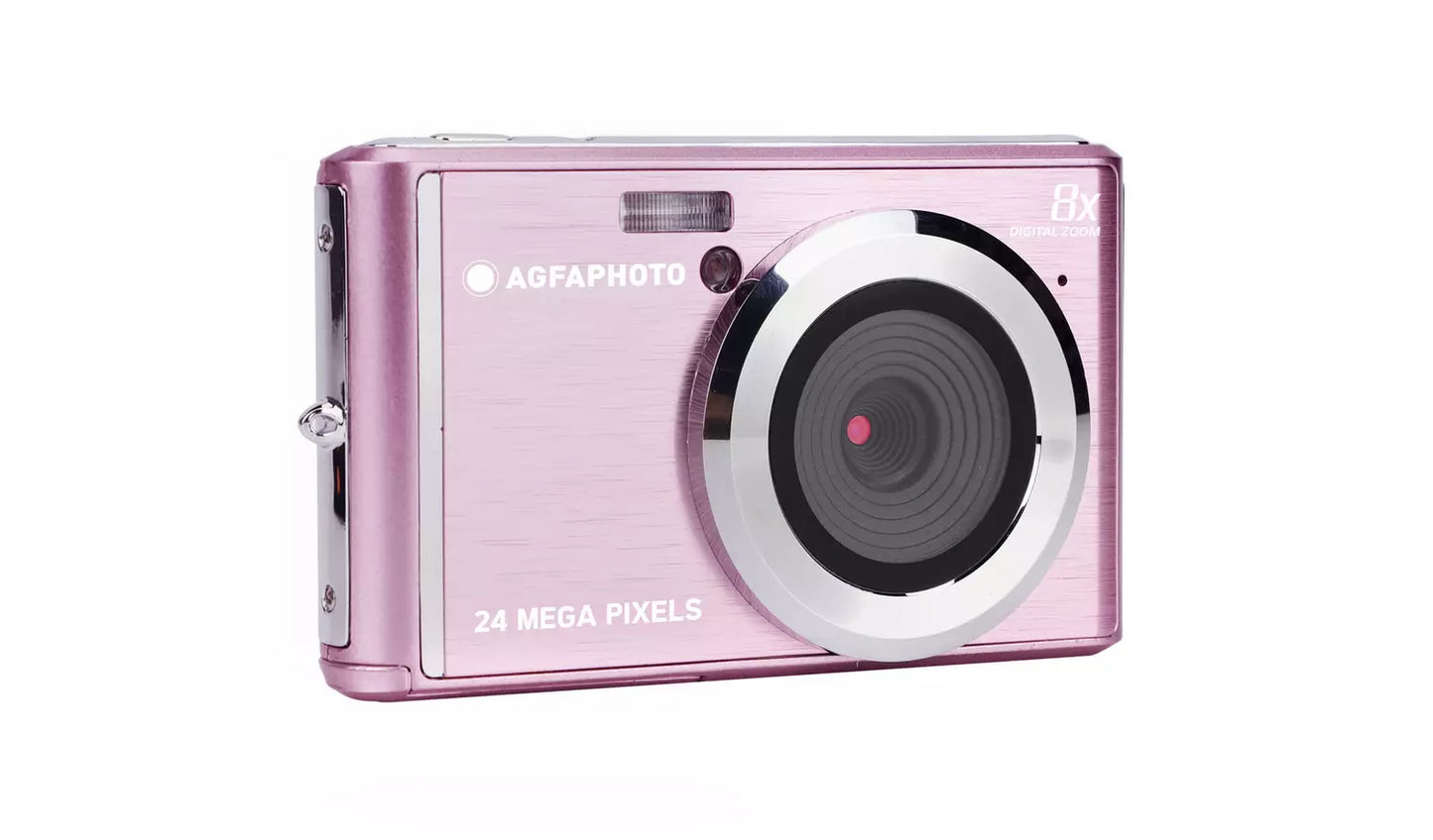 Agfa DC5500 Digital Camera – Pink Compact 24MP Point & Shoot (New) AGFA