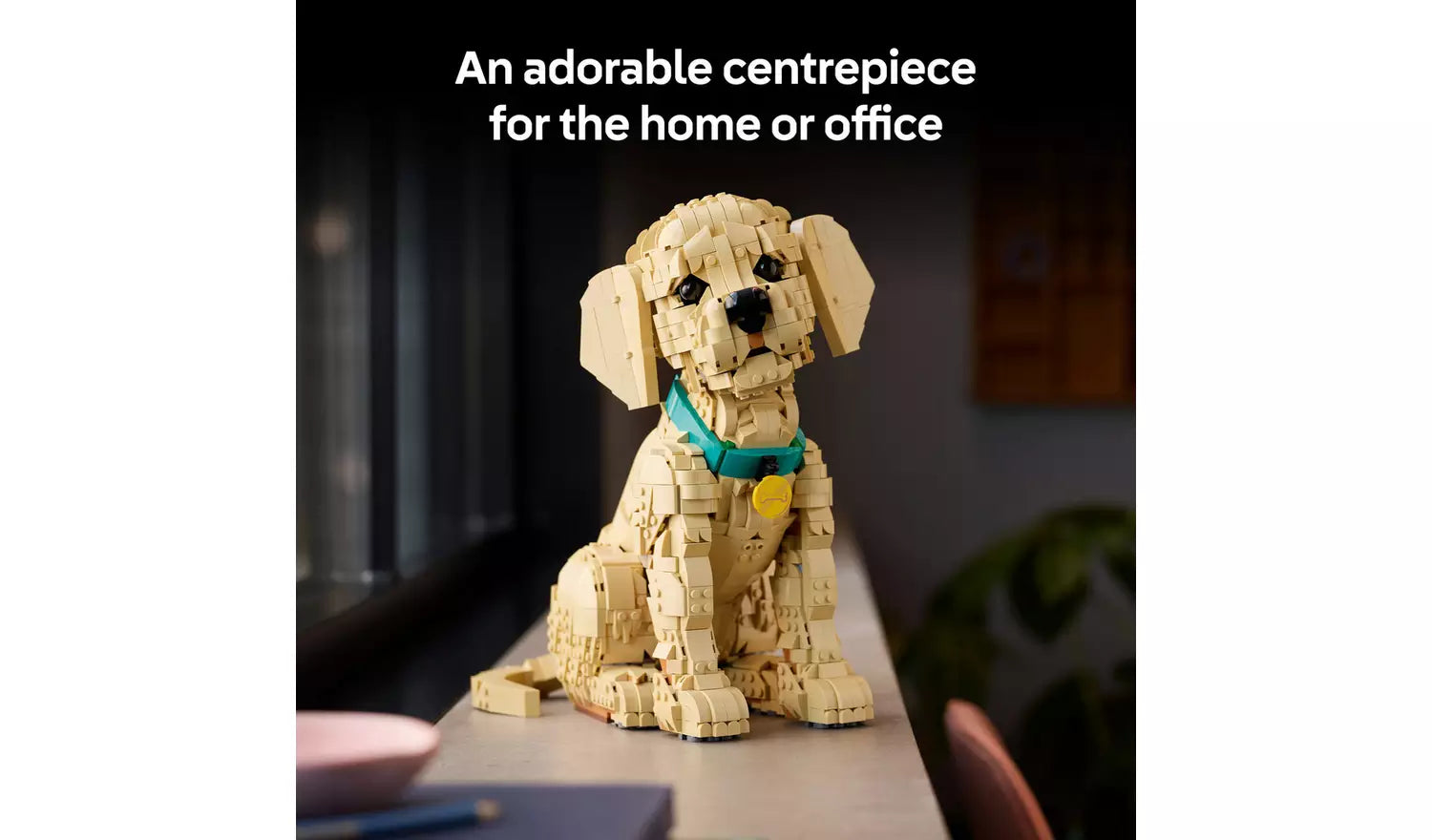 LEGO Icons Golden Retriever Puppy Figure 11384 | Ages 18+ | New LEGO