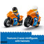 LEGO City Motorcycle Transporter Flatbed Toy Vehicle Set | Ages 4+ | Model 60491 | New LEGO