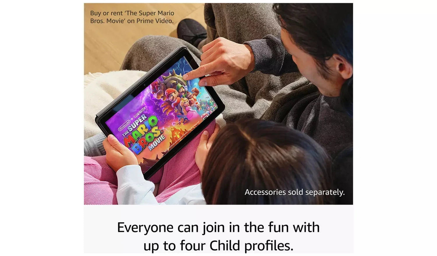 Amazon Fire HD 10 (2024 Release) – 10.1" Tablet, 32GB, Wi-Fi, Purple – (New) - Funkifone