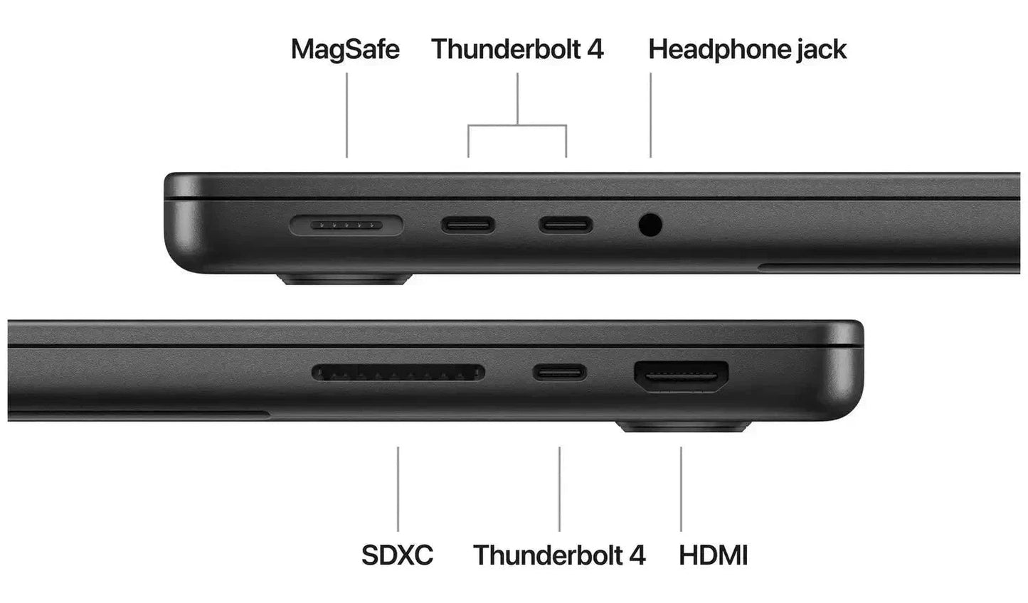 Apple MacBook Pro 2024 16.2-inch M4 Max – 36GB RAM, 1TB SSD, Silver (New) Apple