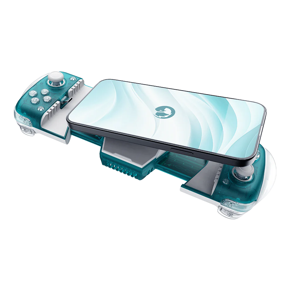 GameSir X3 Pro Mobile Gamepad Blue White – Stretchable, Integrated Cooler (New) GameSir
