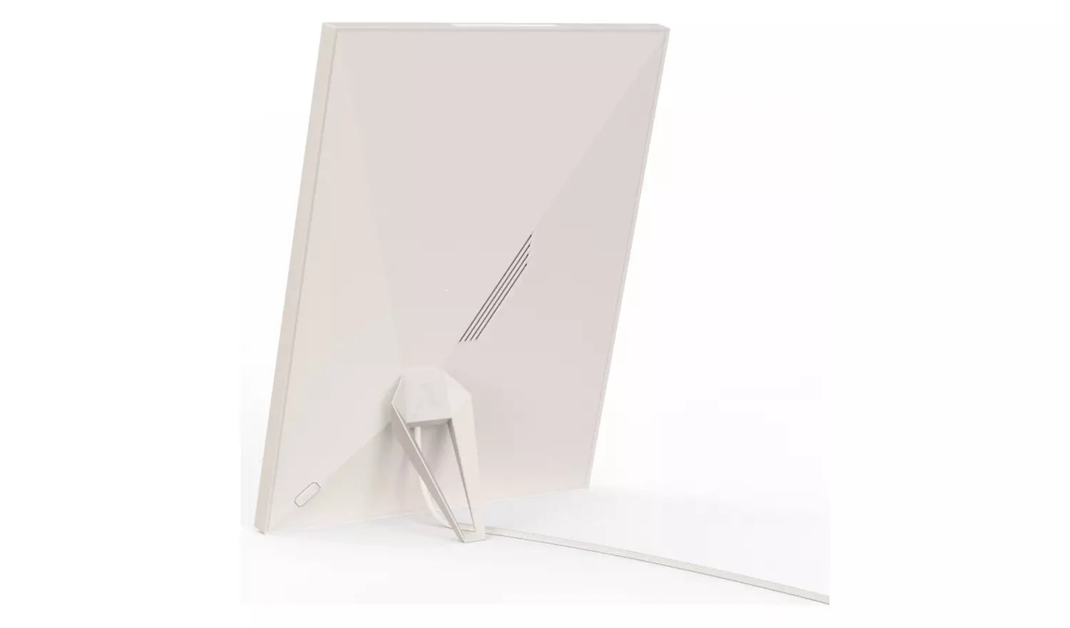 AURA Aspen 12 Inch Digital Photo Frame – Clay with Paper Mat (New) AURA