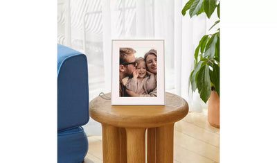 AURA Aspen 12 Inch Digital Photo Frame – Clay with Paper Mat (New) AURA