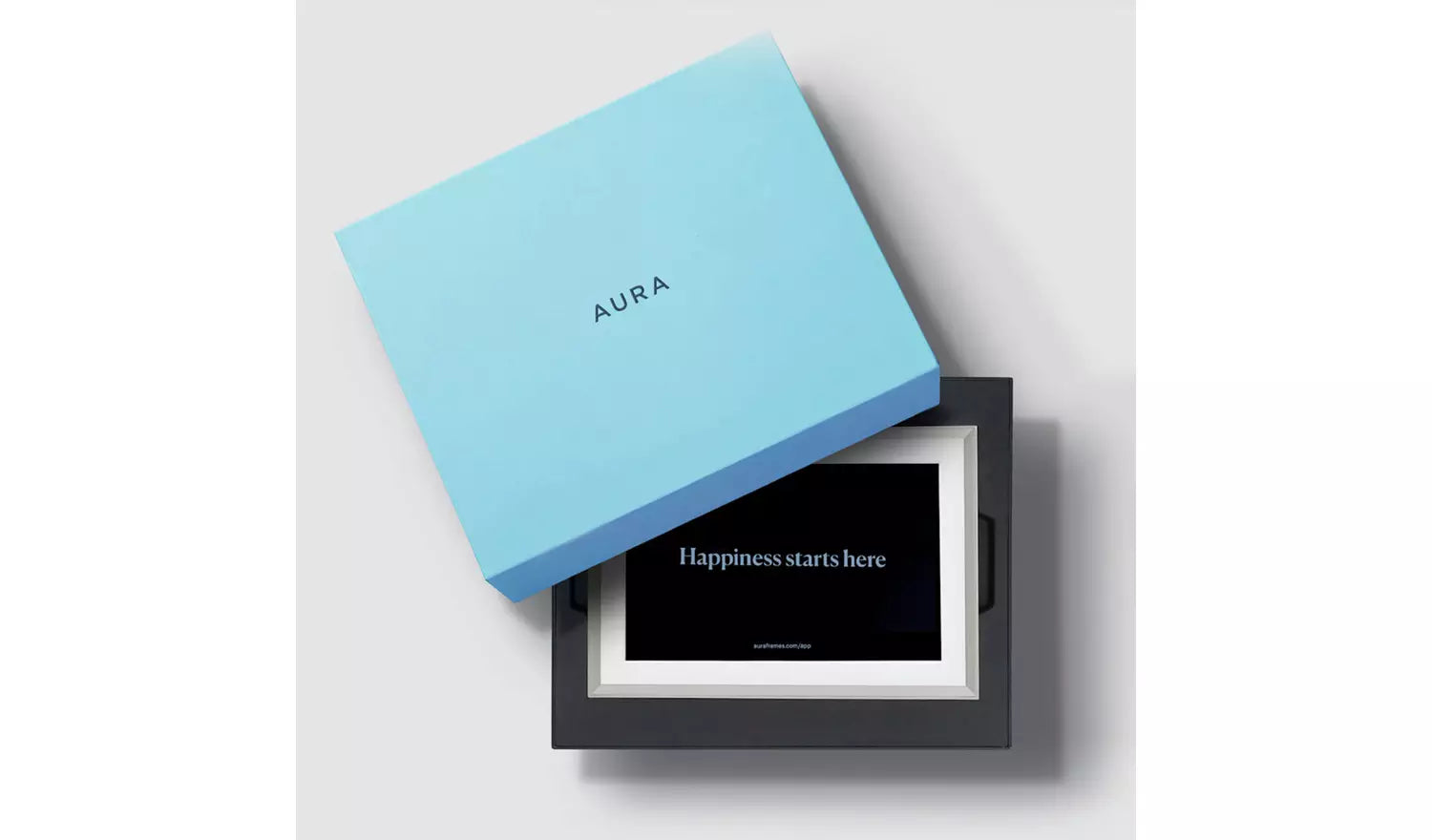AURA Carver 10.1 Inch Smart Digital Photo Frame – Matt Clay (New) AURA