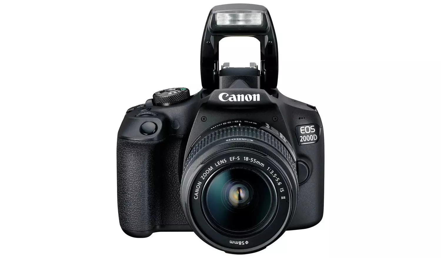 Canon EOS 2000D DSLR Camera with 18–55mm IS Lens (New) Canon