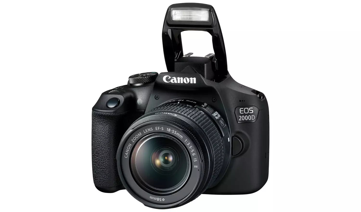 Canon EOS 2000D DSLR Camera with 18–55mm IS Lens (New) Canon