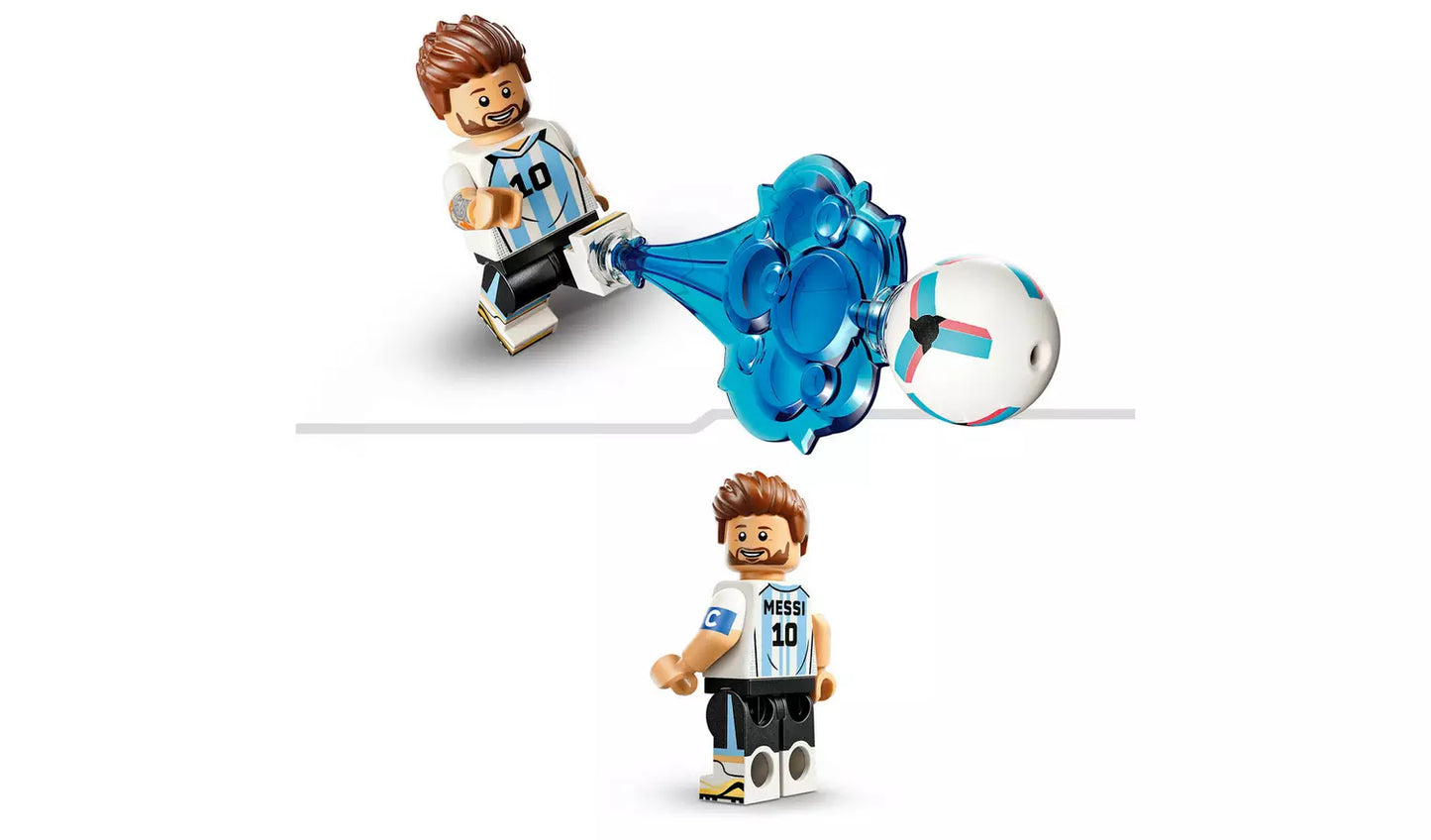 LEGO Editions Lionel Messi Football Highlights Display Set | Ages 10+ | Model 43011 | New LEGO