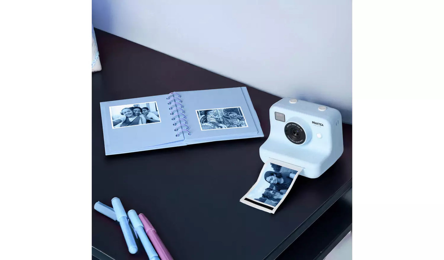 Praktica KP1 Kids Instant Camera – Blue (New) Praktica