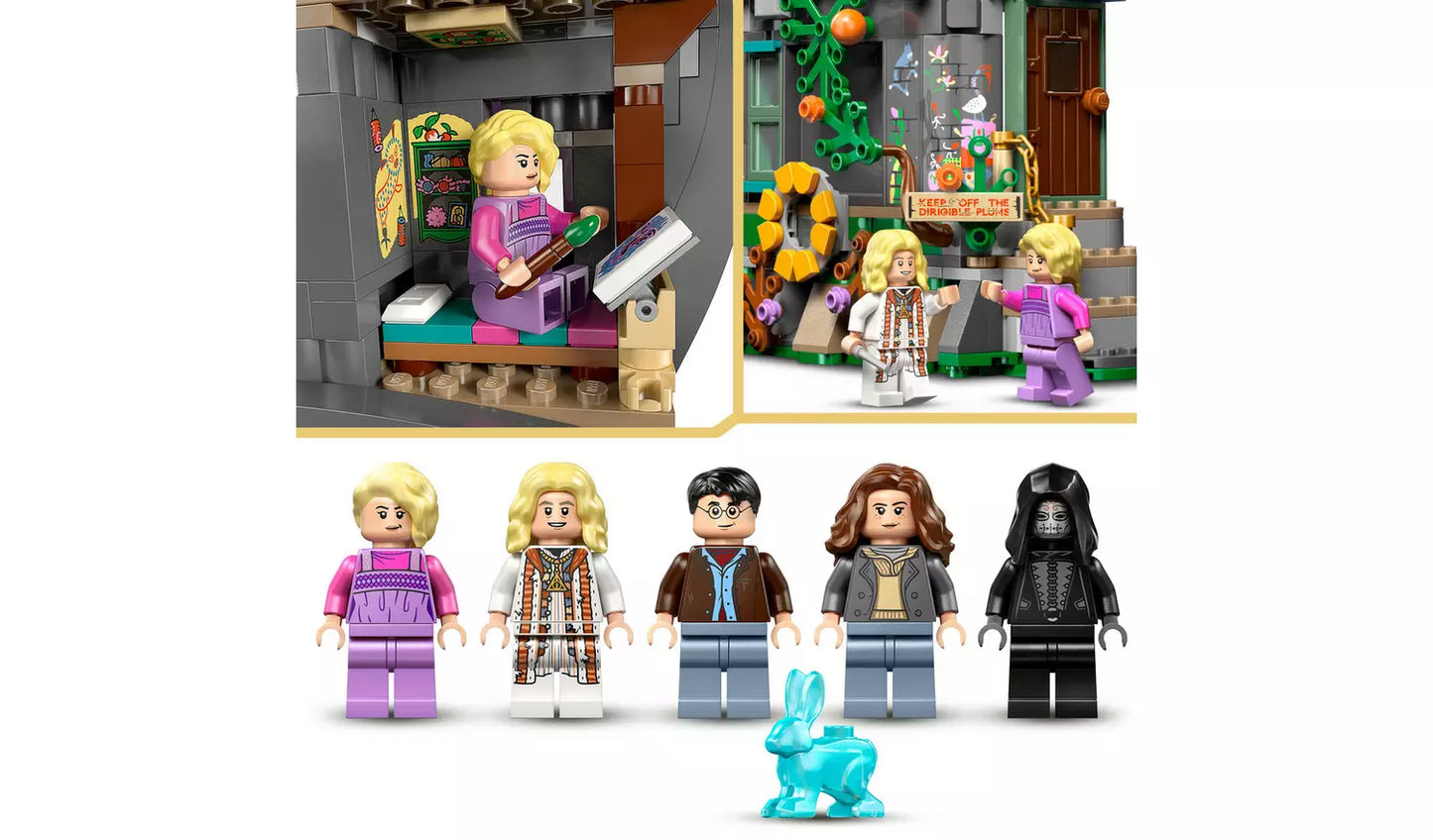 LEGO Harry Potter Luna Lovegood’s House Toy for Kids | Ages 10+ | Model 76467 | 764 Pieces | New LEGO