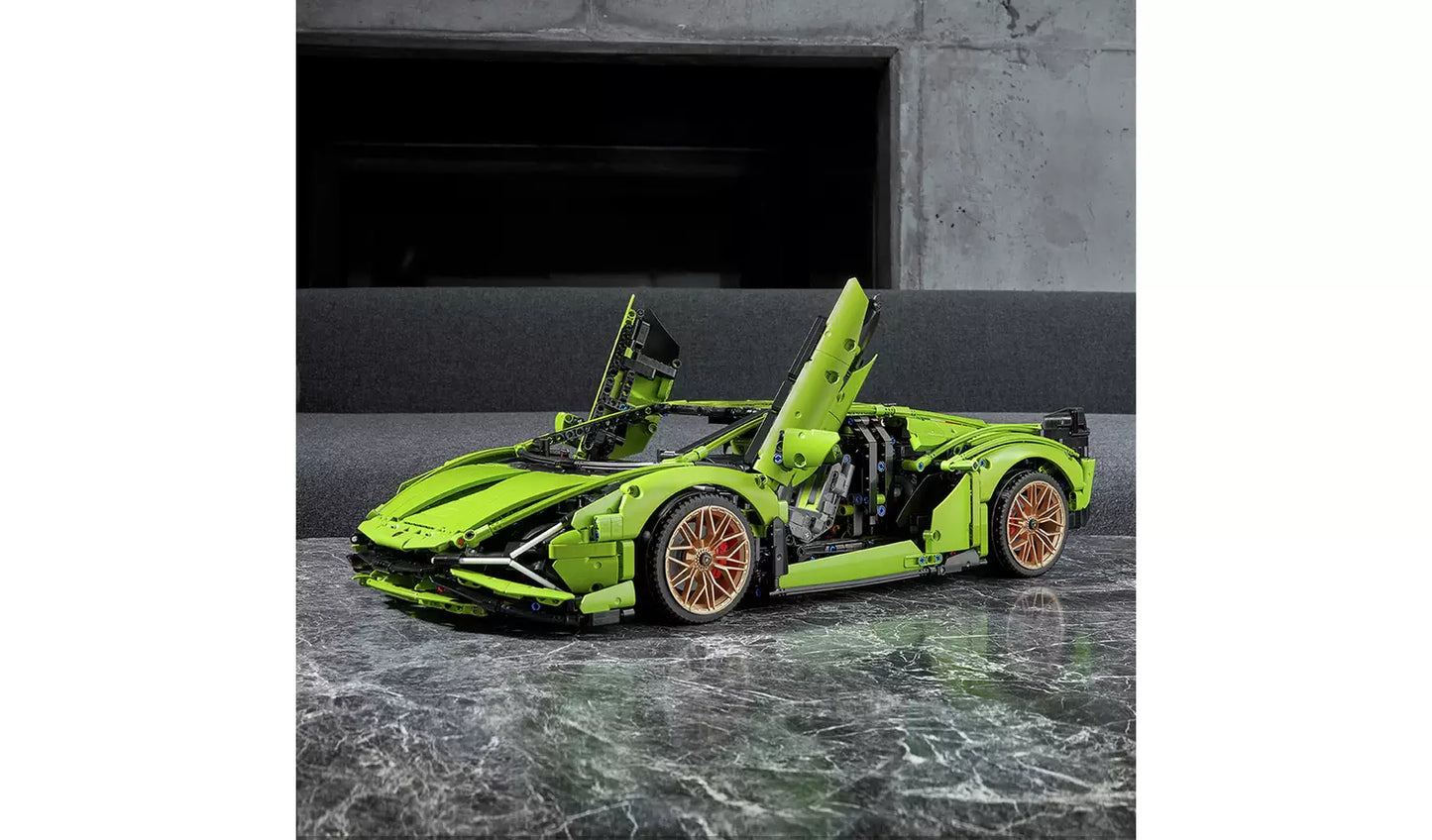 LEGO Technic Lamborghini Sián FKP 37 Toy Car Model Set for Adults | Ages 18+ | Model 42115 | NEW LEGO