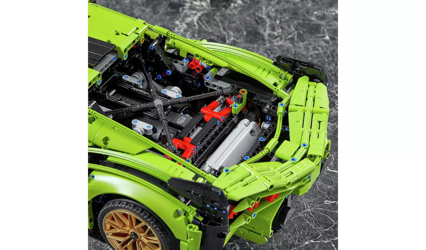 LEGO Technic Lamborghini Sián FKP 37 Toy Car Model Set for Adults | Ages 18+ | Model 42115 | NEW LEGO
