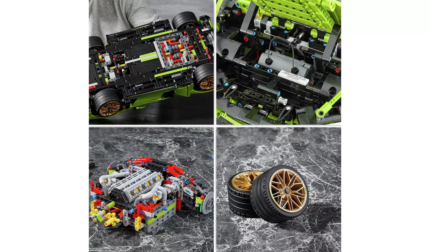 LEGO Technic Lamborghini Sián FKP 37 Toy Car Model Set for Adults | Ages 18+ | Model 42115 | NEW LEGO