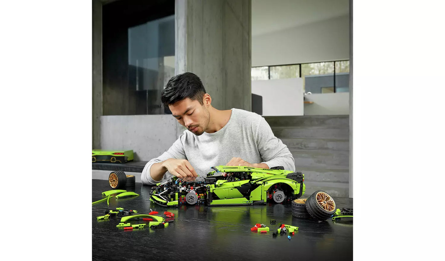 LEGO Technic Lamborghini Sián FKP 37 Toy Car Model Set for Adults | Ages 18+ | Model 42115 | NEW LEGO