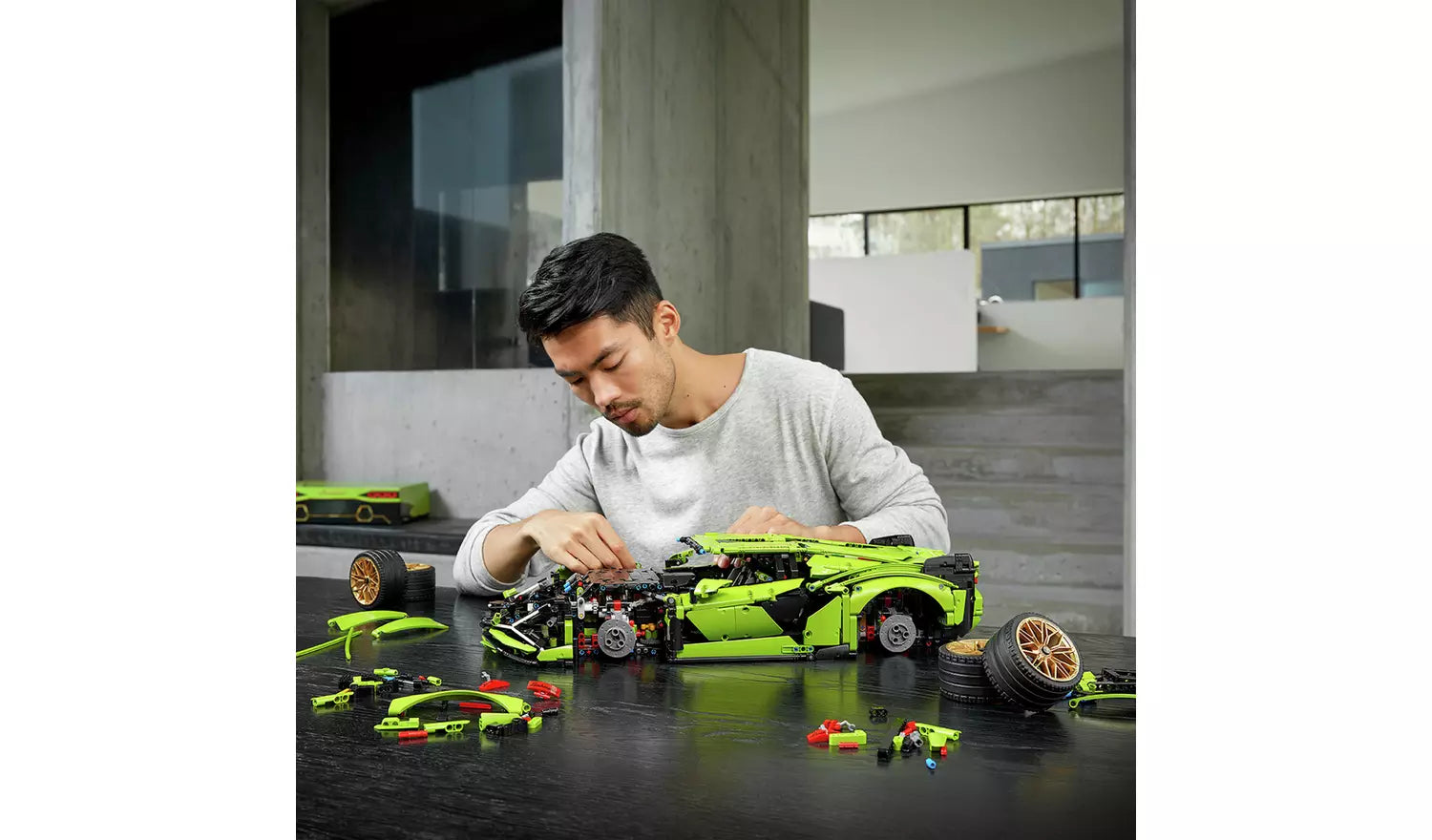 LEGO Technic Lamborghini Sián FKP 37 Toy Car Model Set for Adults | Ages 18+ | Model 42115 | NEW LEGO