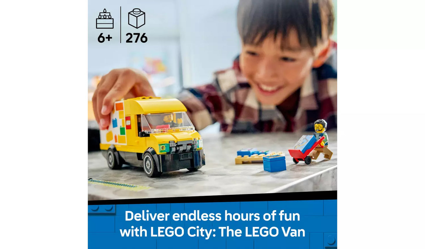 LEGO City: The LEGO Van Toy Vehicle Set | Model 60500 | New LEGO