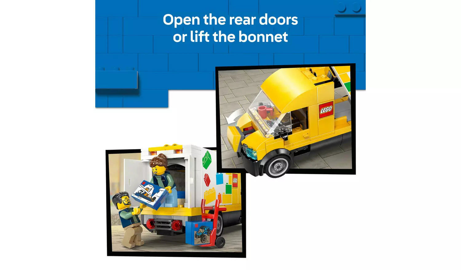 LEGO City: The LEGO Van Toy Vehicle Set | Model 60500 | New LEGO