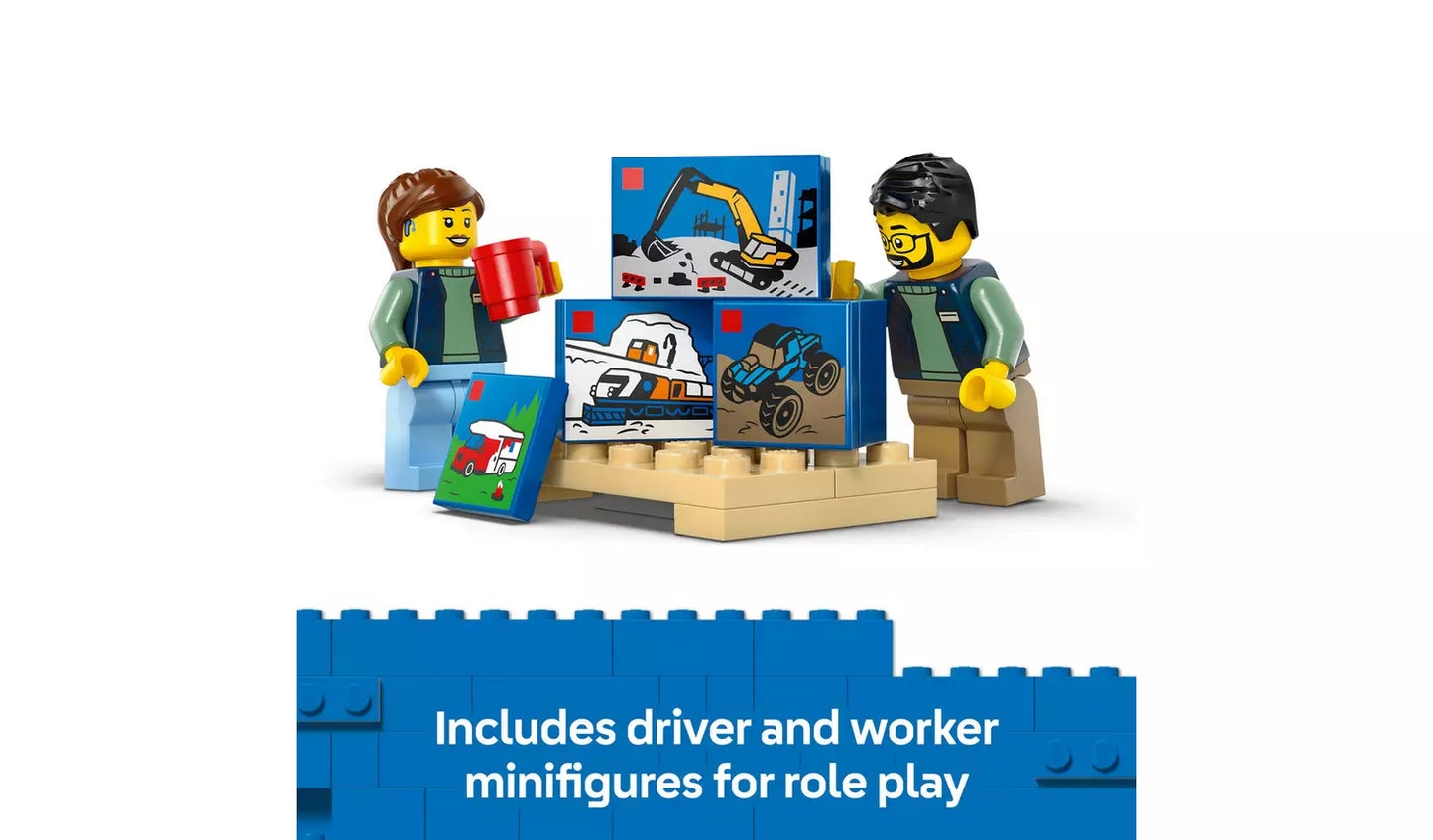 LEGO City: The LEGO Van Toy Vehicle Set | Model 60500 | New LEGO
