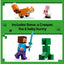 LEGO Minecraft Steve’s Taiga Adventure Toy for Kids | Ages 6+ | Model 21583 | New LEGO