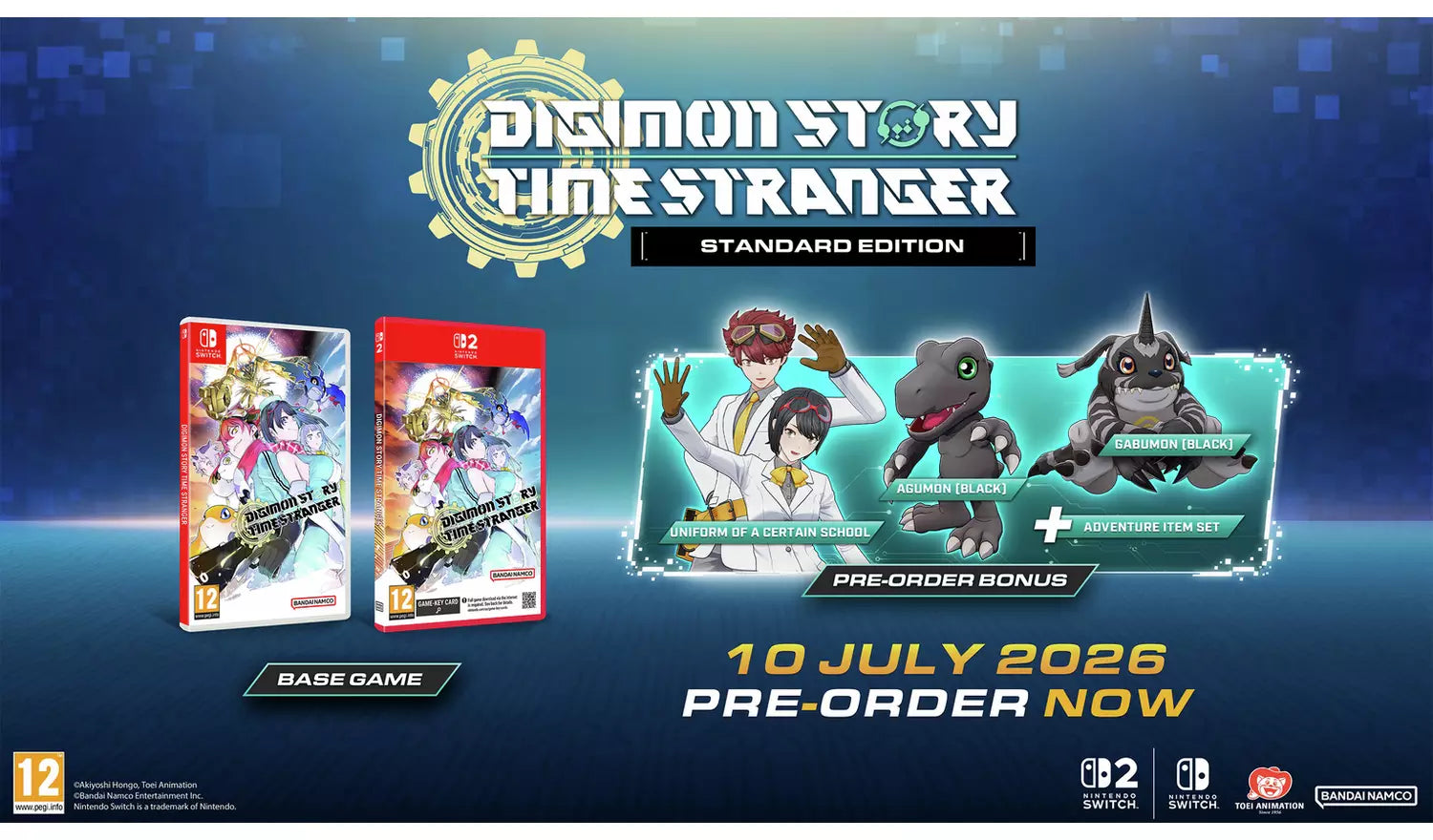 Digimon Story Time Stranger – Nintendo Switch Game | 12+ (New) Nintendo