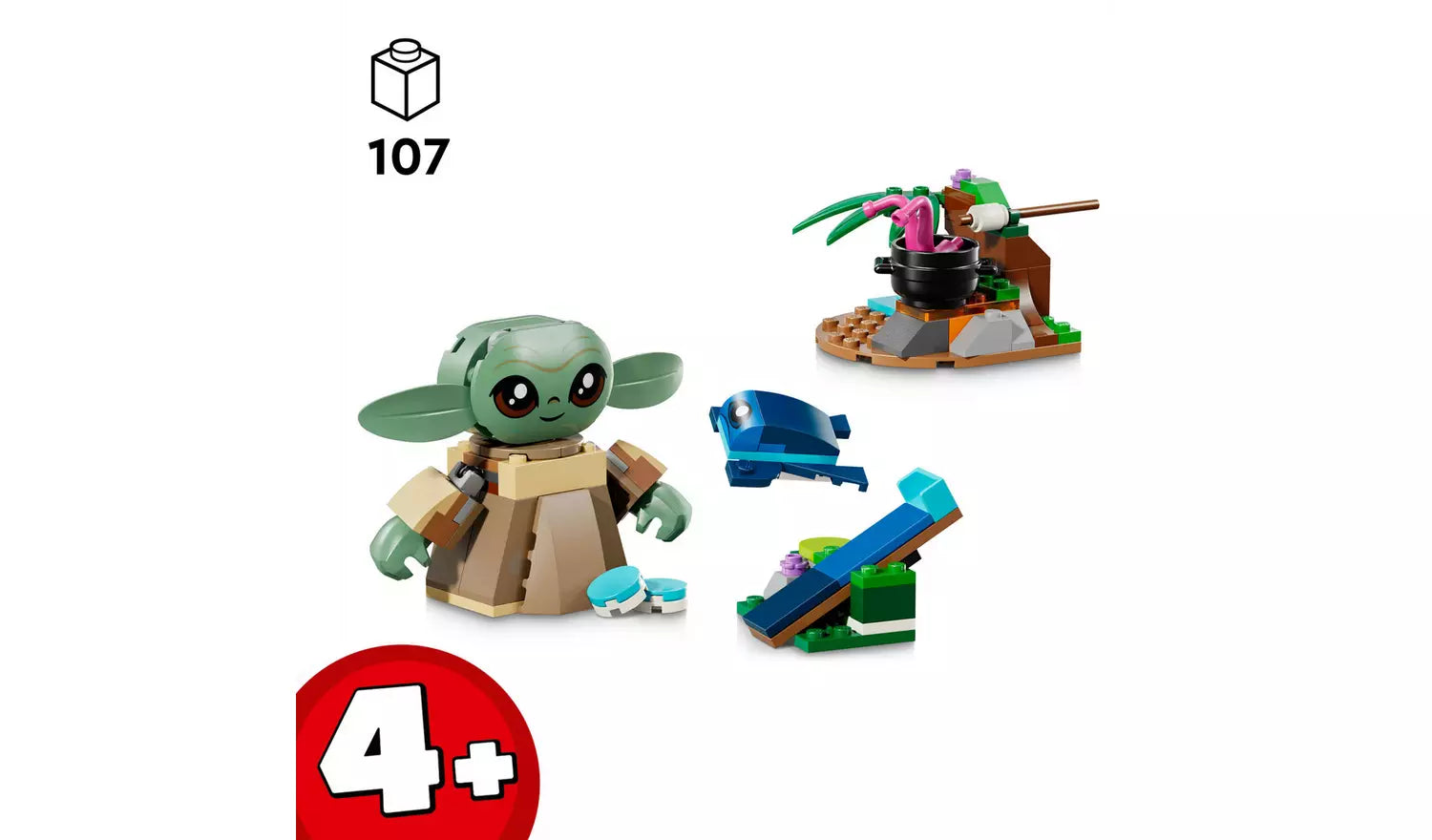 LEGO Star Wars Grogu’s Homestead Toy Building Set | Ages 4+ | Model 75443 | New LEGO