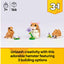 LEGO Creator 3in1 Cute Hamster with a Flower Toy – Model 31376 | Ages 7+ | 166 Pieces | New LEGO