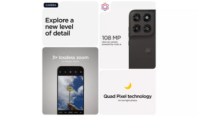 Motorola Moto G77 5G AI 128GB Unlocked - Olive Black (New) Motorola