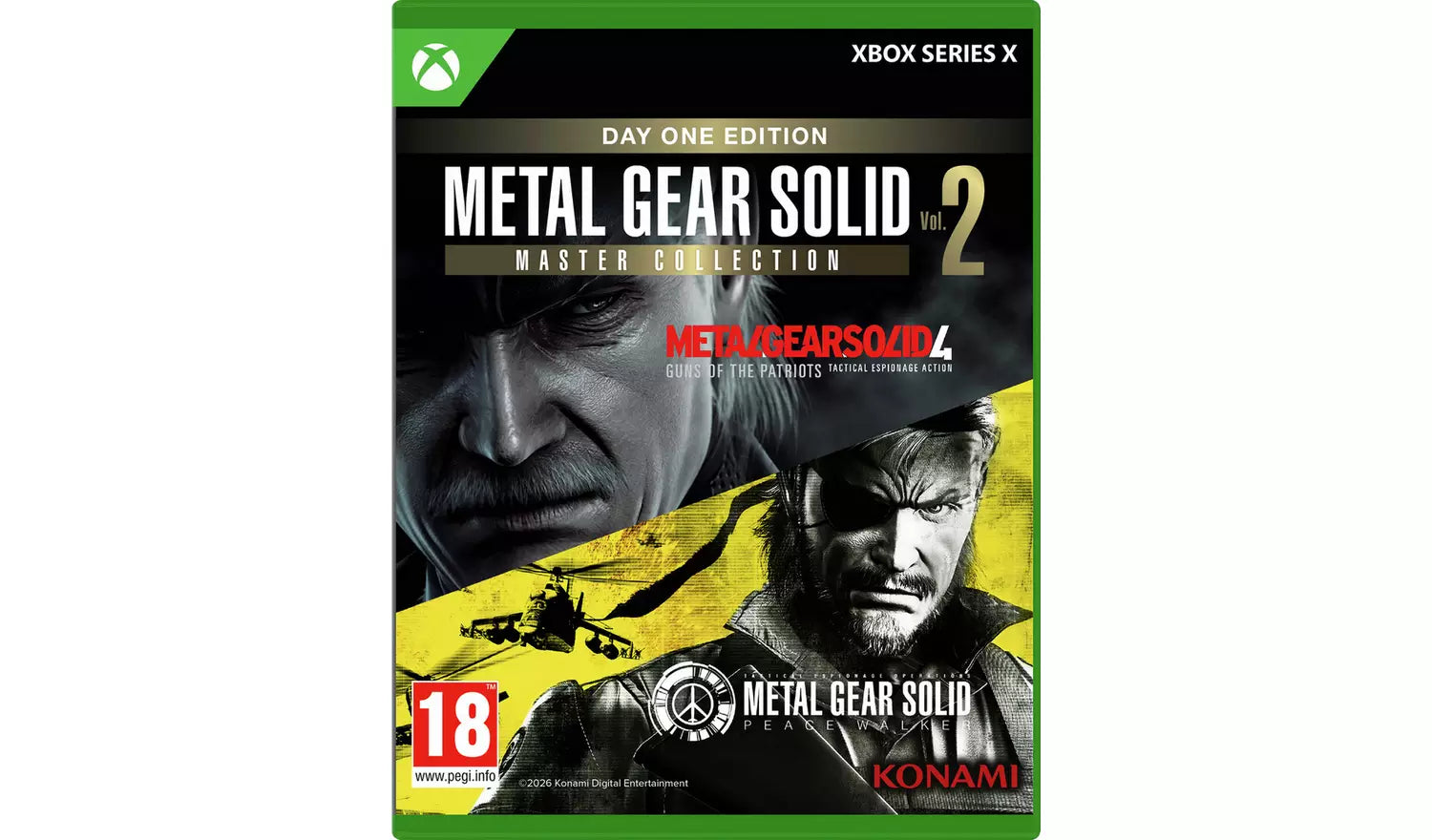 Metal Gear Solid Master Collection Vol. 2 Day One Edition – Xbox Series X | Physical Disc | 18+ (New) Xbox