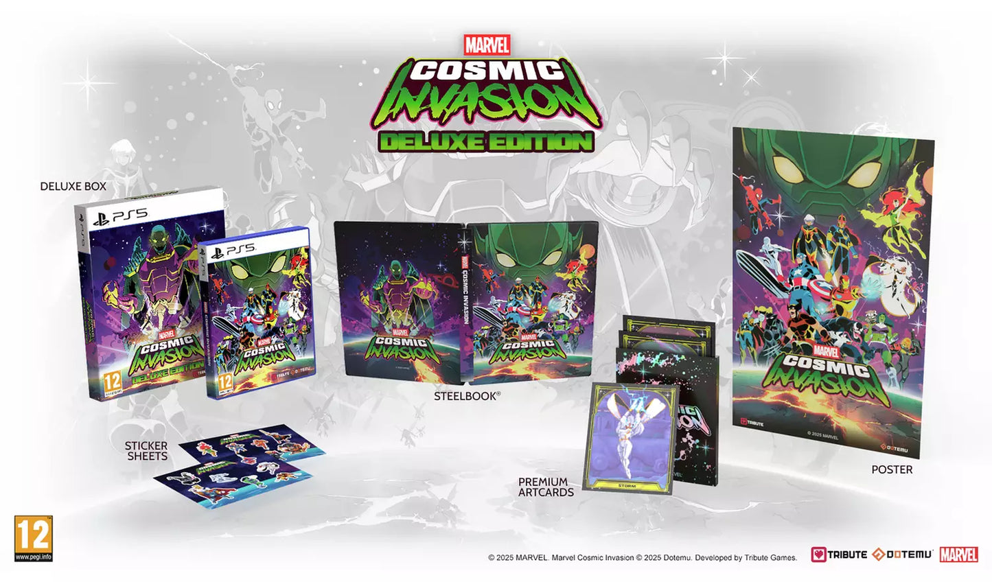 Marvel Cosmic Invasion Deluxe Edition – PS5 | Physical Disc | 12+ (New) PS5