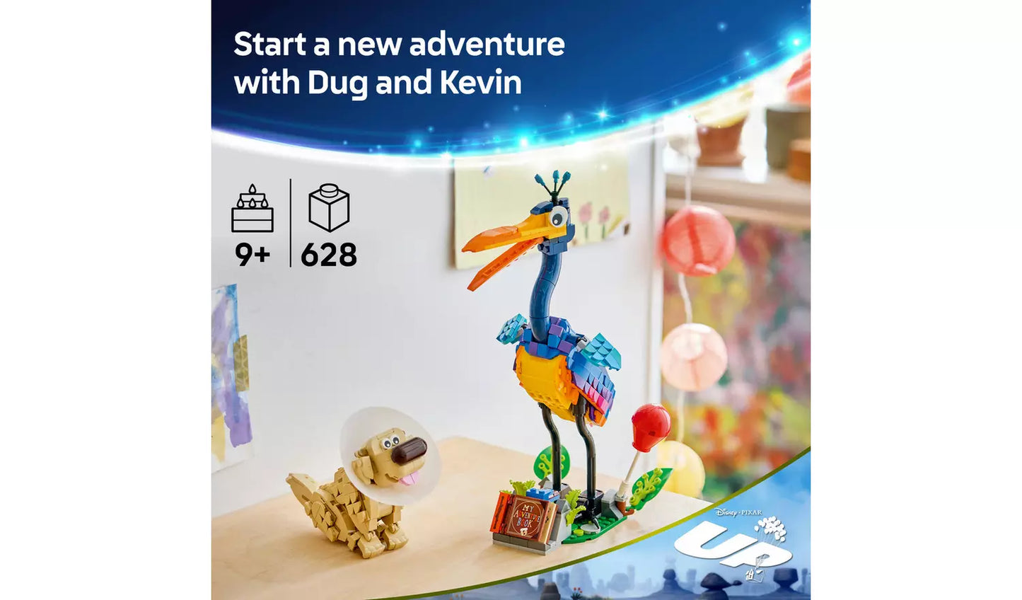 LEGO Disney and Pixar Kevin & Dug Building Toys Set | Ages 9+ | Model 43290 | New LEGO