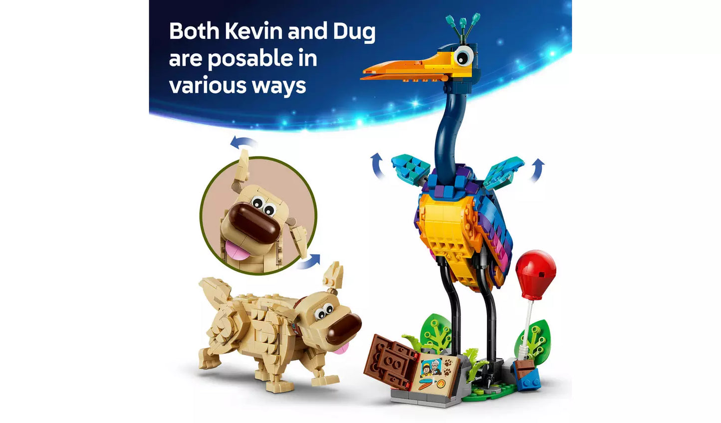 LEGO Disney and Pixar Kevin & Dug Building Toys Set | Ages 9+ | Model 43290 | New LEGO
