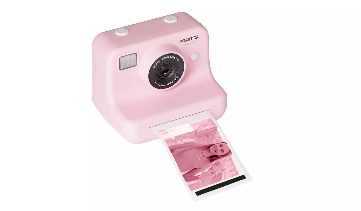 Praktica KP1 Kids Instant Camera – Pink (New) Praktica