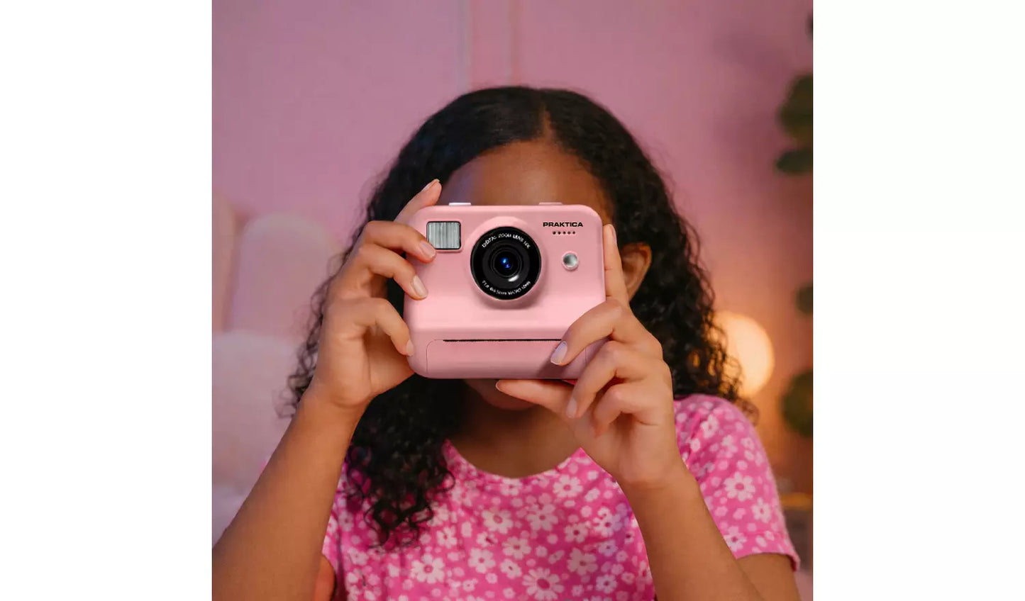 Praktica KP1 Kids Instant Camera – Pink (New) Praktica