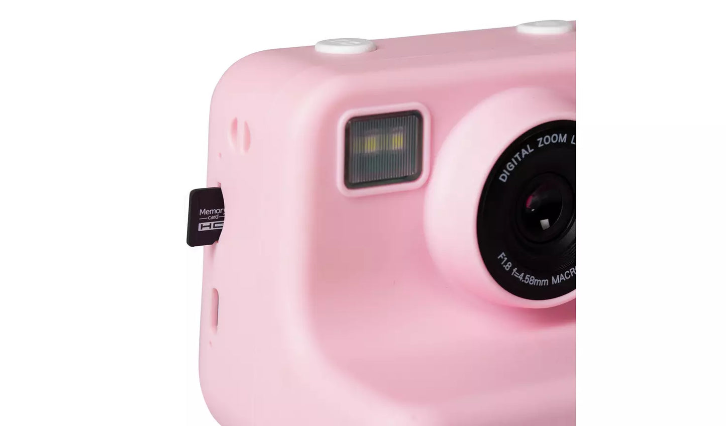 Praktica KP1 Kids Instant Camera – Pink (New) Praktica