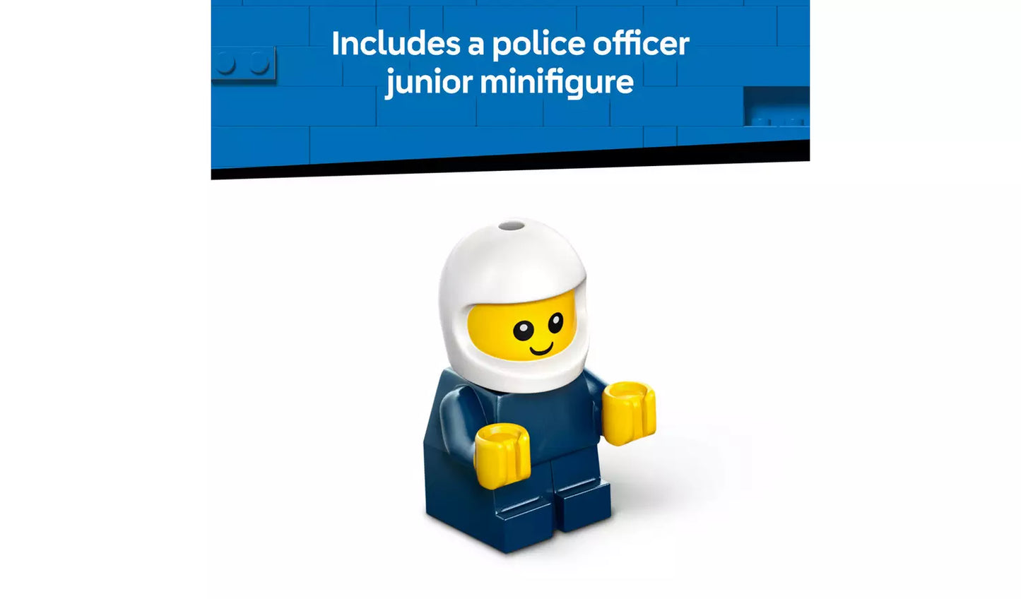 LEGO City Rides – Police Truck Toy with Minifigure | Ages 5+ | Model 60481 | New LEGO