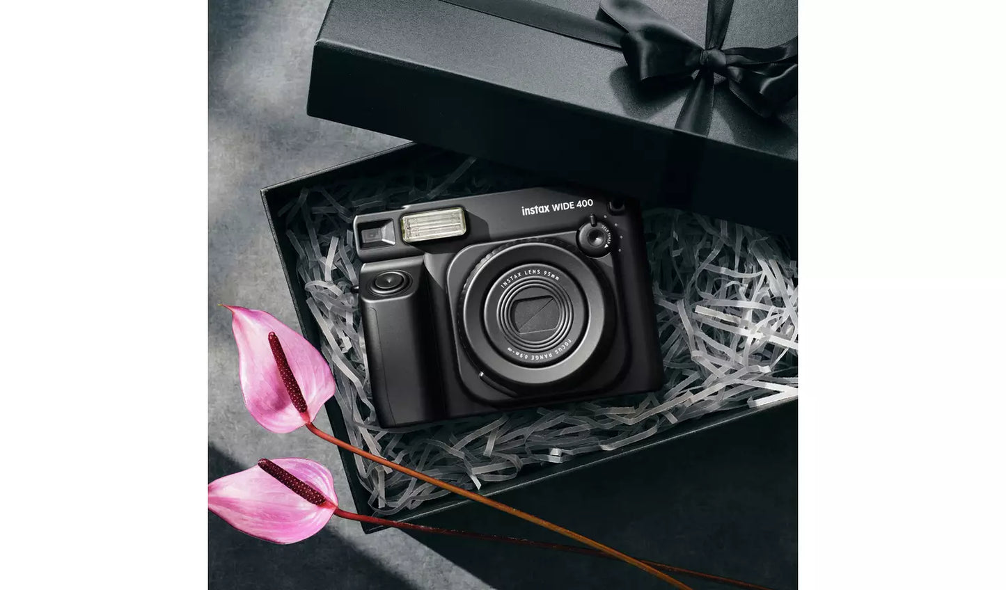 instax WIDE 400 Instant Camera – Jet Black (New) Fujifilm