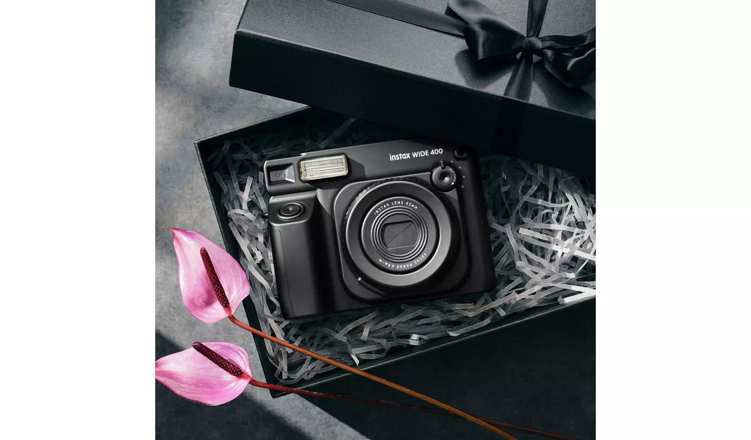 instax WIDE 400 Instant Camera – Jet Black (New) Fujifilm