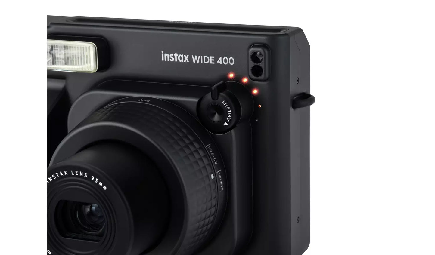 instax WIDE 400 Instant Camera – Jet Black (New) Fujifilm