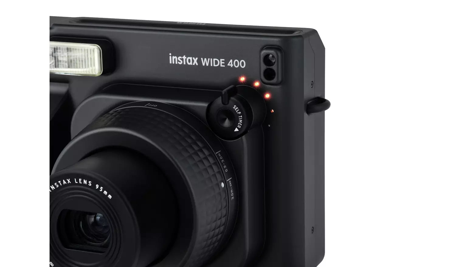 instax WIDE 400 Instant Camera – Jet Black (New) Fujifilm