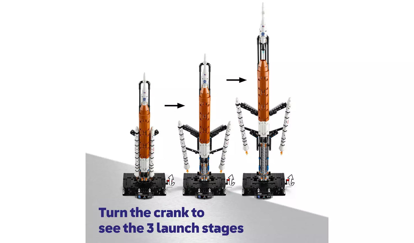 LEGO Technic NASA Artemis Space Launch System Rocket Set | Ages 9+ | Model 42221 | New LEGO