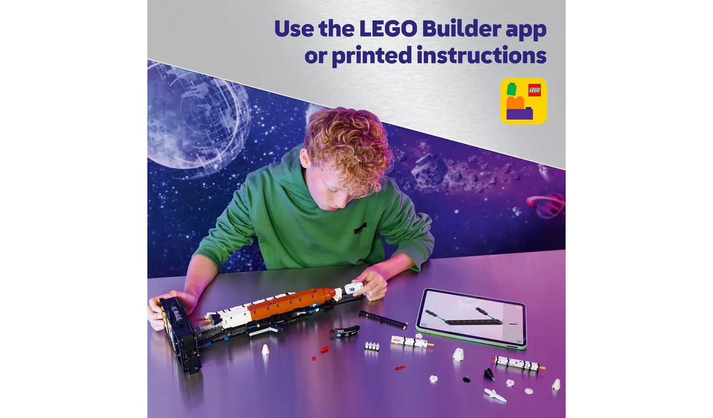 LEGO Technic NASA Artemis Space Launch System Rocket Set | Ages 9+ | Model 42221 | New LEGO