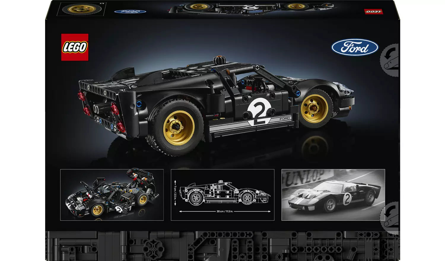 LEGO Technic 1966 Ford GT40 MKII Race Car Model Kit 42223 | Ages 18+ | New LEGO