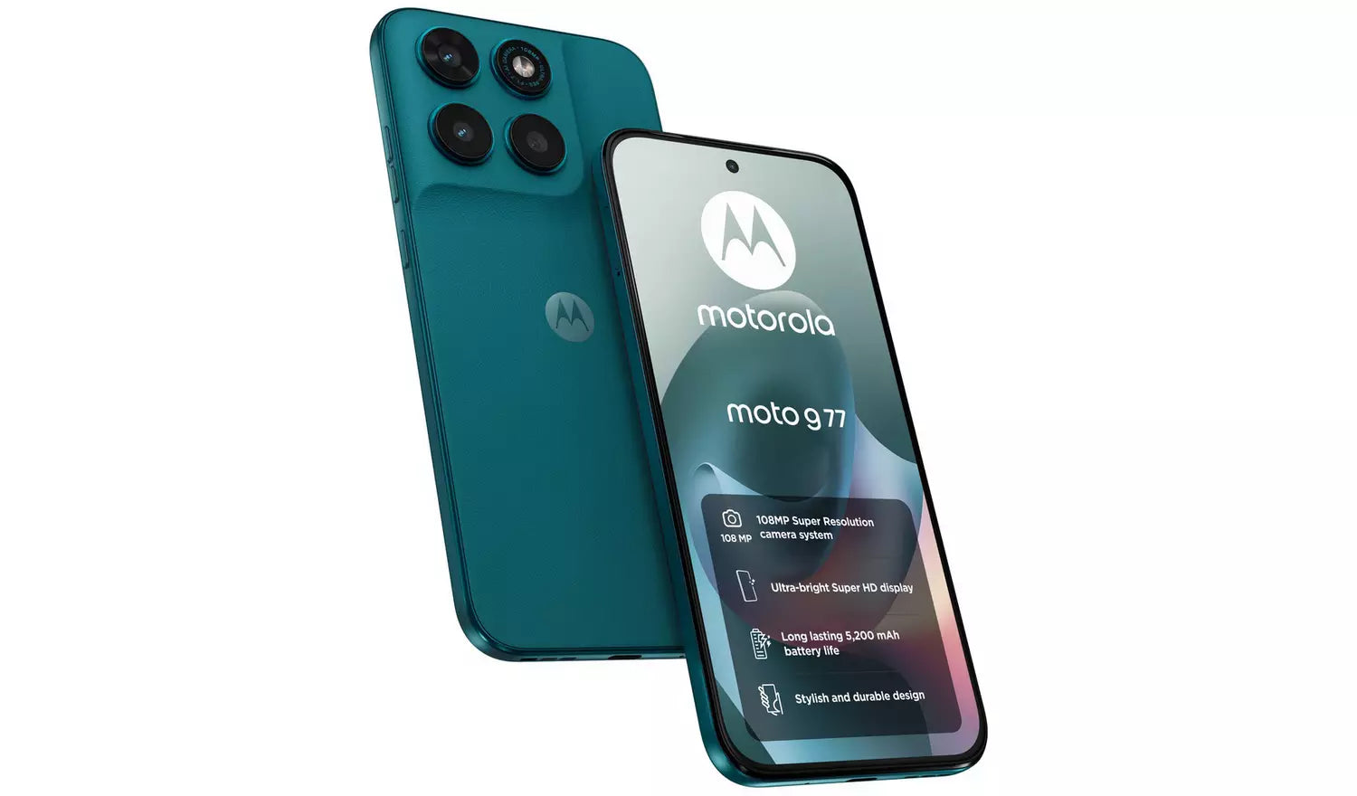 Motorola Moto G77 5G AI 128GB Unlocked - Spruce (New) Motorola