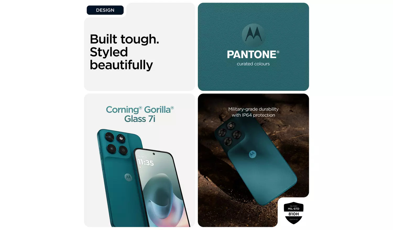 Motorola Moto G77 5G AI 128GB Unlocked - Spruce (New) Motorola