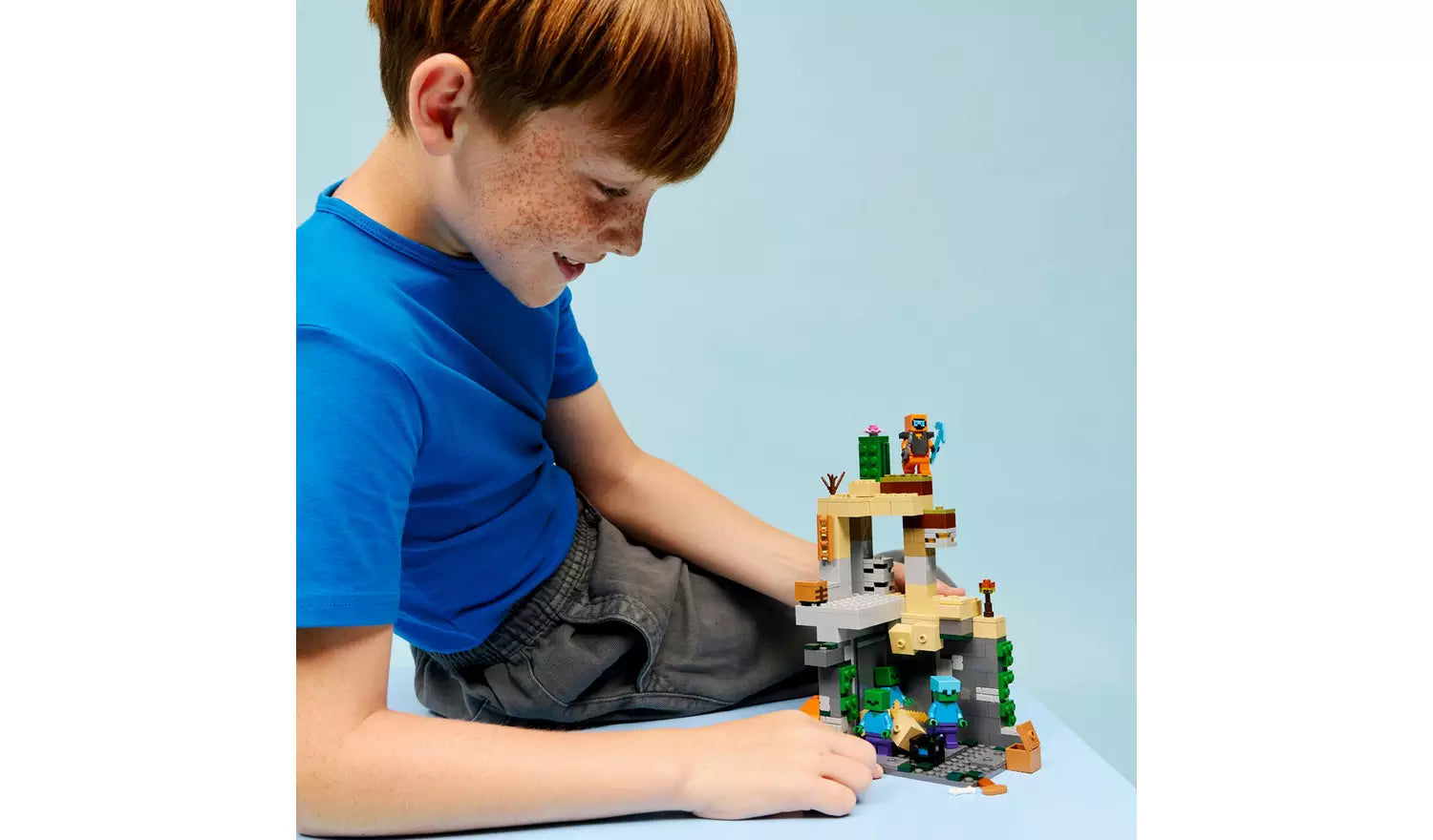 LEGO Minecraft Zombie Dungeon Building Toy for Kids | Ages 8+ | Model 21587 | New LEGO
