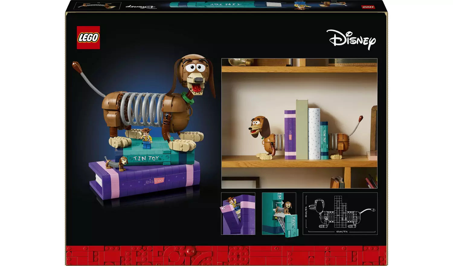 LEGO Disney Pixar Toy Story Slinky Dog 43301 | Ages 18+ | New LEGO