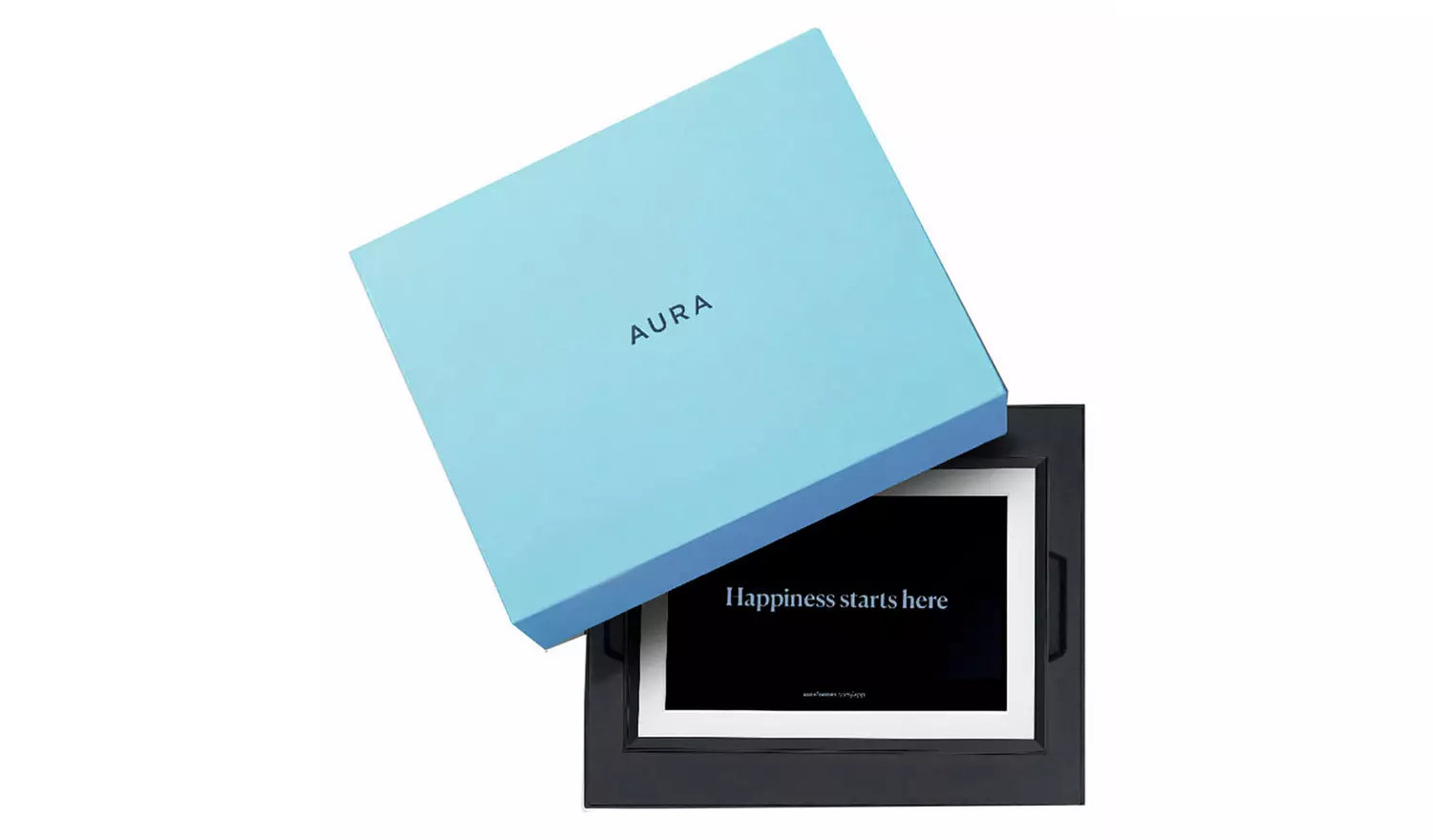 AURA Carver Mat 10.1 Inch Smart Digital Photo Frame – Black (New) AURA
